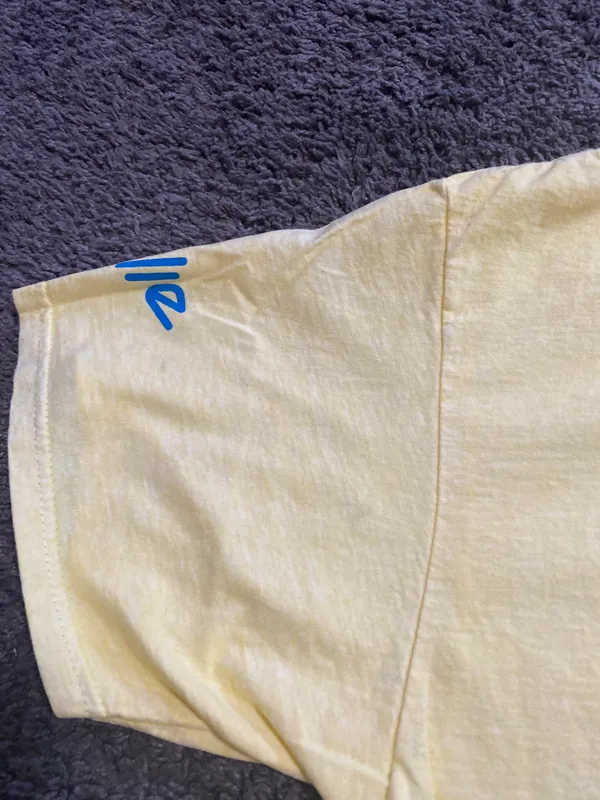 Urban Outfitters Kylie Minogue Fever Yellow Tee XL - Image 7