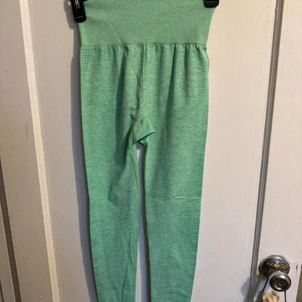 Gymshark Adapt Ombre Seamless Leggings Mint Green Size S Workout Fitness - Image 5