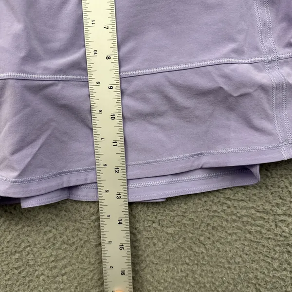 Lululemon Pace Rival Skirt Skort Lilac Smoke Athletic Tennis Women's 4 Tall - Image 8