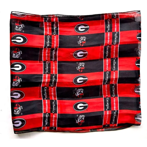 VTG University Georgia Scarf UGA Football Bulldogs Dawgs 58 in L x 12 in NWT - Image 7