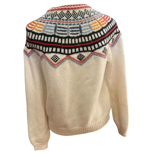 Marine Layer Archive Lomas Sweater Ivory Multi S - Image 3