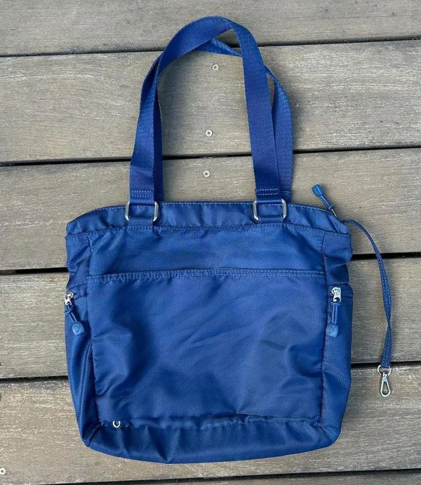 Blue ETA Shoulder Bag Purse Utility Bag - Image 3