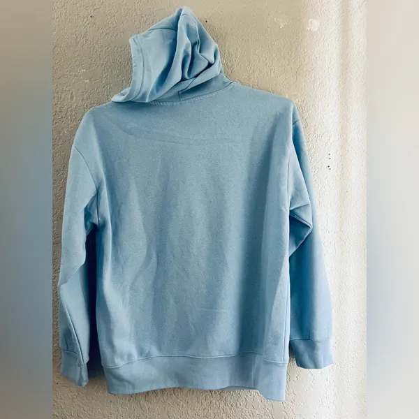 Disney Stitch Women’s Blue Full Zip Character Sweatshirt Hoodie medium size - Image 6