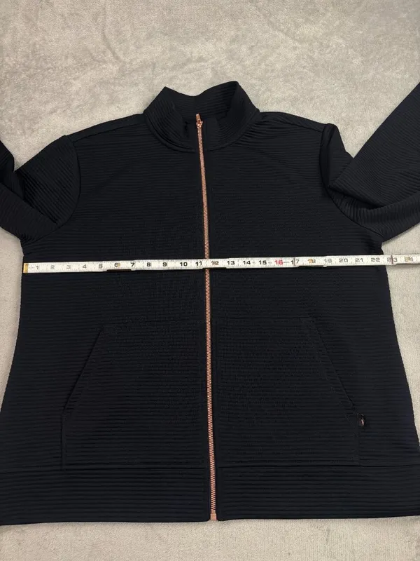 Skechers The Hoodless Hoodies Gowalk Everywhere Jacket Womens XL Black Full Zip - Image 5