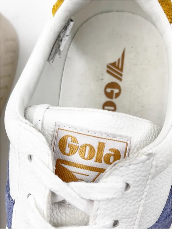 GOLA Grandstand Trident Leather Suede Lace Up Tennis Shoes Sneakers Size 7.5 - Image 4