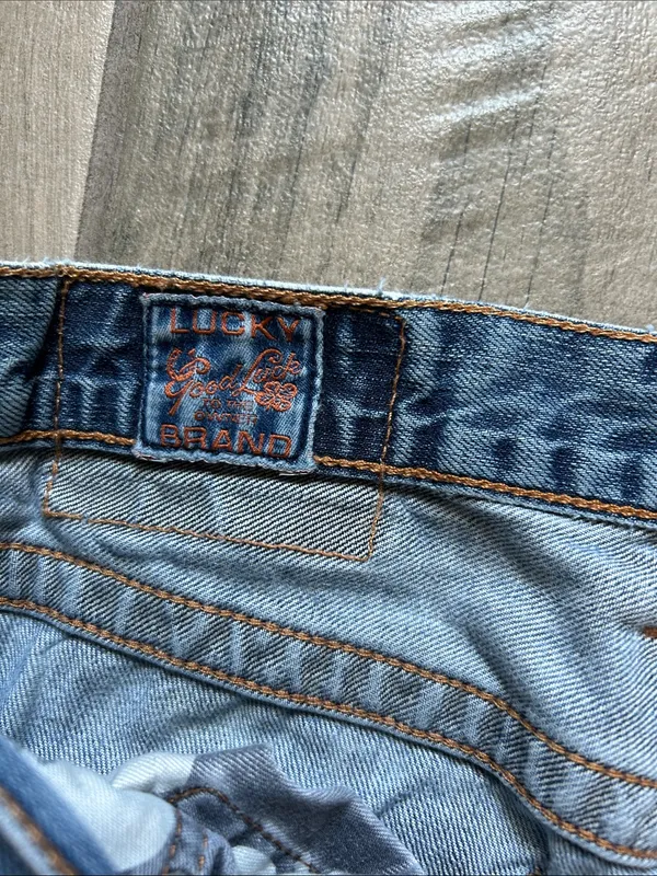 Lucky Brand Women's Blue Denim Boyfriend Jeans - Image 3
