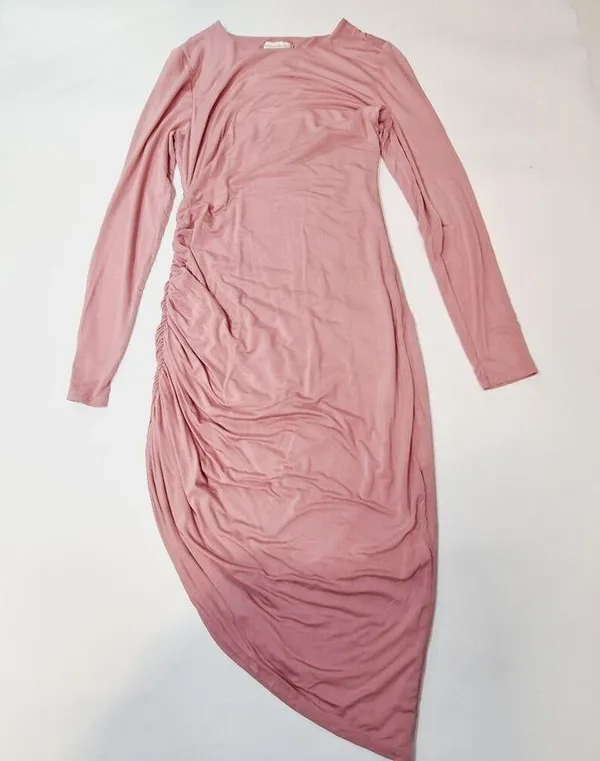 Lovers and Friends Camillia Midi Dress in Pink Medium - Image 3