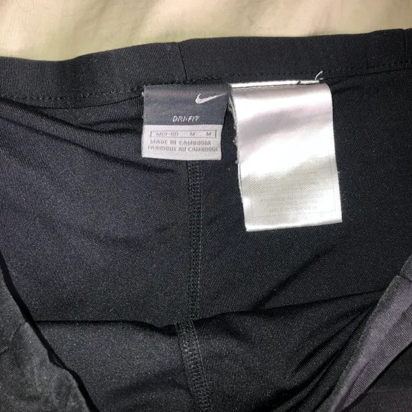 Nike Dri Fit Double Layered Black Shorts - Image 5