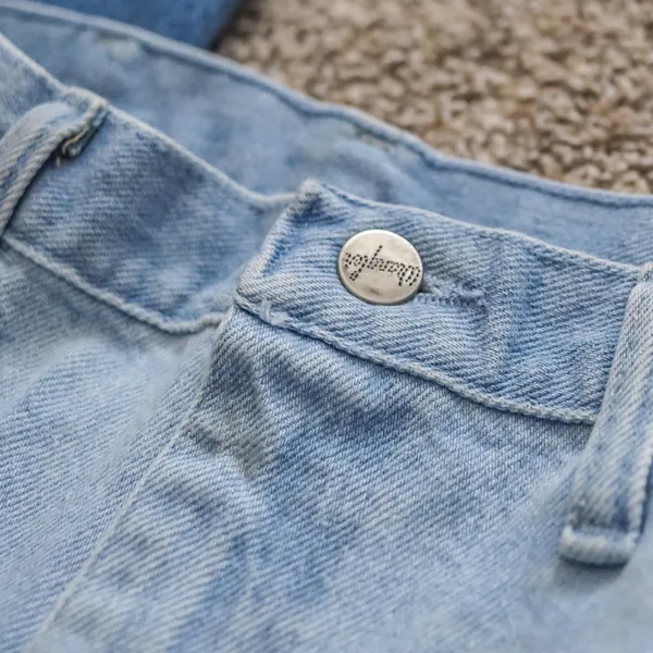 Vintage Wrangler Jeans Cowboy Cut Ombre Dip Dyed Made‎ in USA Size 11x34 14MWZ - Image 7