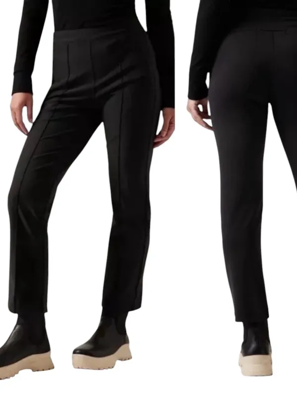 Athleta Headlands Hybrid Straight Leg Pant in Black Size 4 Hiking Outdoor - Image 12