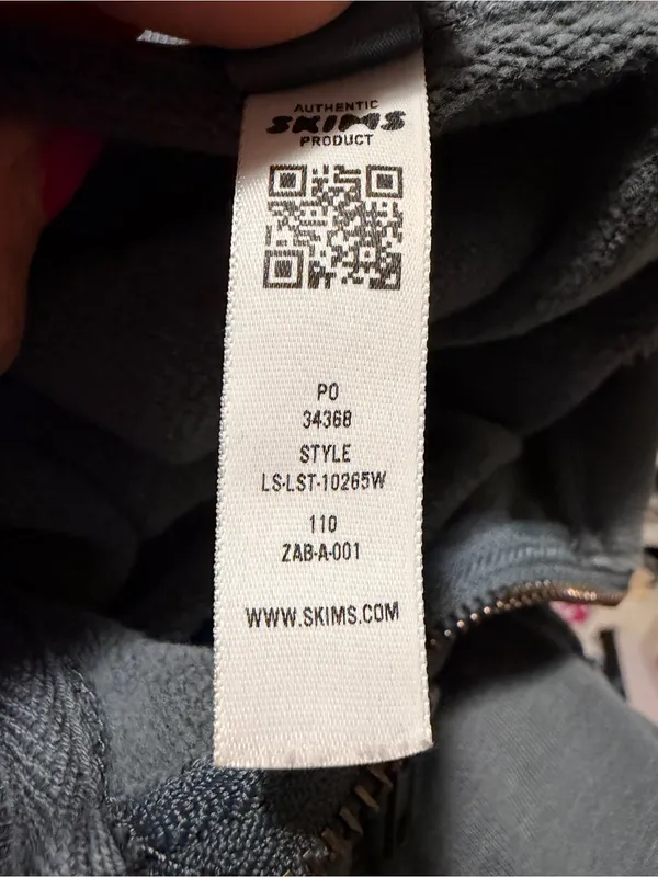 Skims Boyfriend Fleece Slouchy Turtleneck Pullover Sweatshirt In Gray size small - Image 11