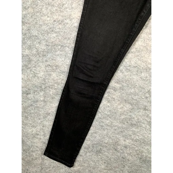 Levi's‎ Pants Womens Size 30 Skinny Stretch Black Denim Jeans Casual 711 - Image 4