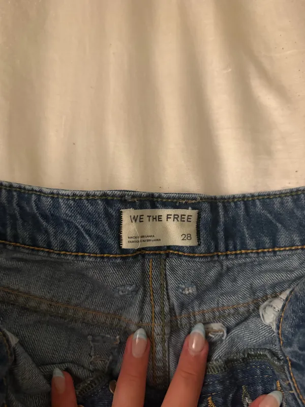 Free People Denim Shorts - Image 2