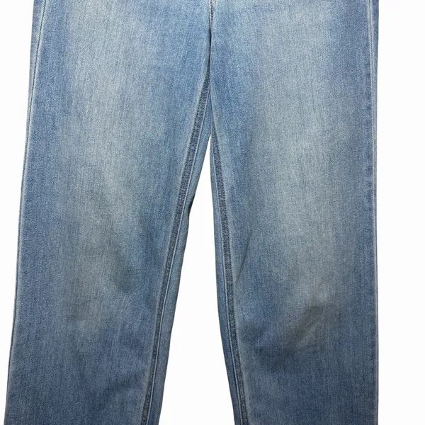 Old Navy Women's High Rise Wow Wide Leg Jeans Sz 2 Stretch Light Wash Minimalist - Image 5