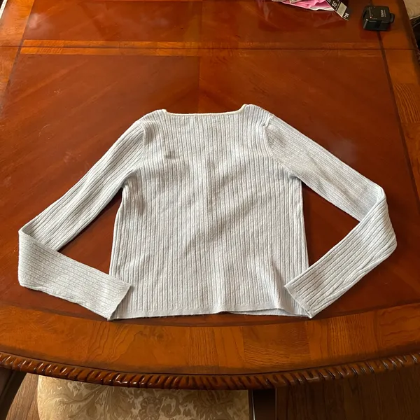 Sincerely Jules Light Blue Cardigan - Image 2