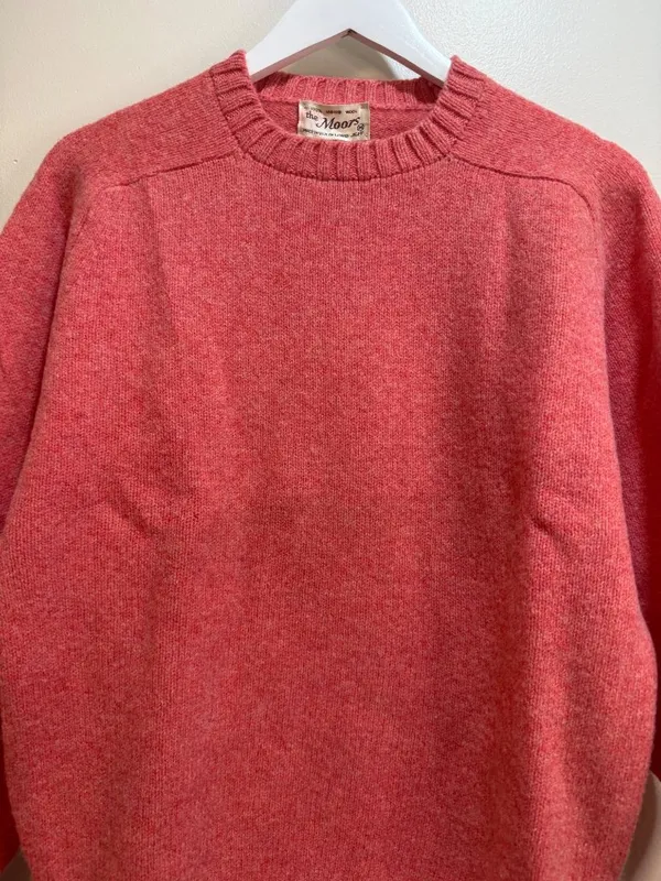 The Moors Lord Jeff Tight Knit Lagenlook Textured Crewneck Sweater 1980s Med - Image 5