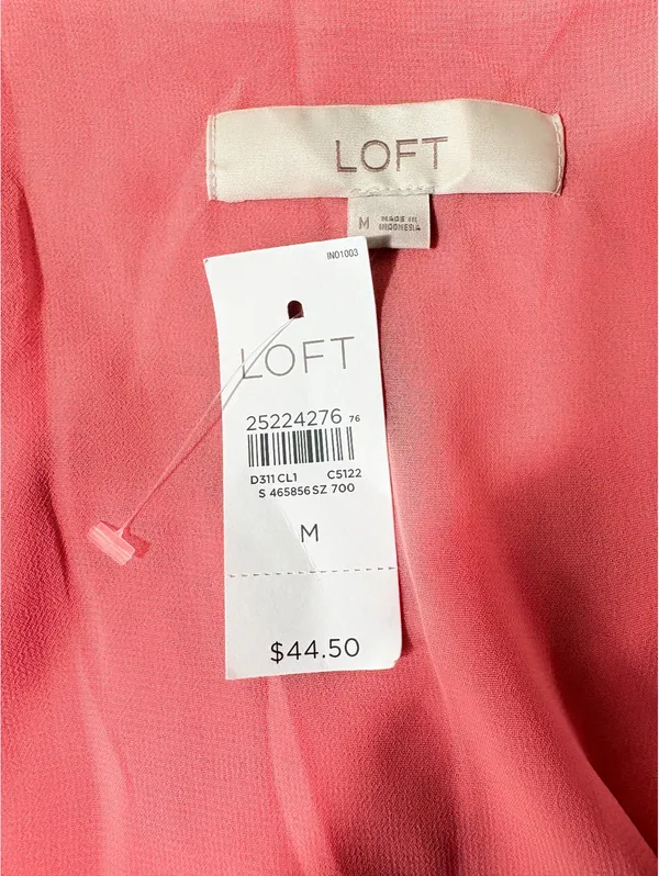 Ann Taylor LOFT Women's Two-Tone Sleeveless Spaghetti Strap Top Size M - Image 5