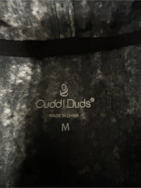 Cuddl Duds Floral Dip Dye Hooded Fleece Cardigan - Image 7