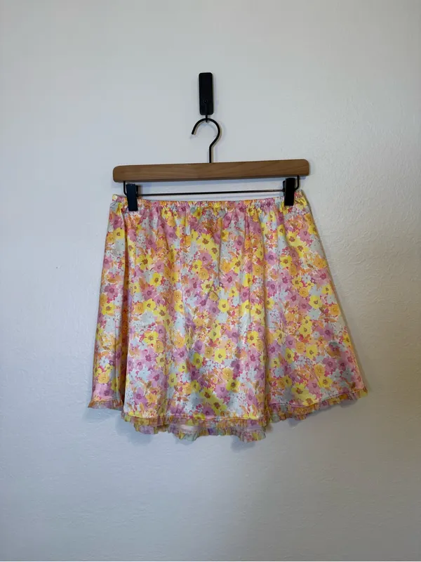 For Love & Lemons Pastel‎ Punch floral skirt - Image 2