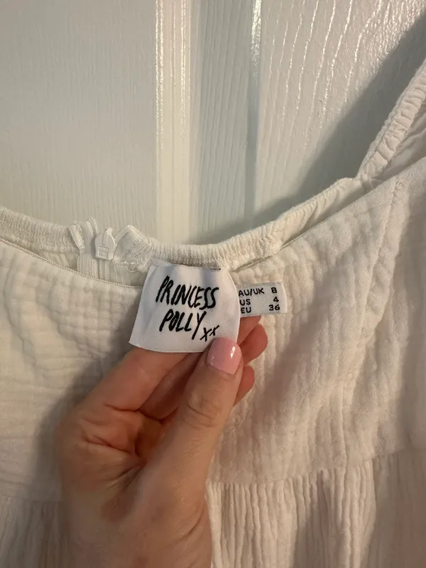 Princess Polly Lorna Romper White - Image 5