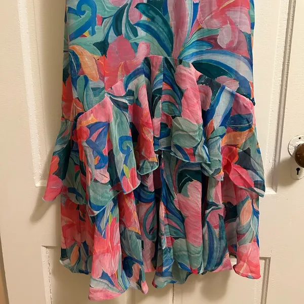 Show Me Your Mumu Reese Ruffle Midi Dress, Small, NWT - Image 7