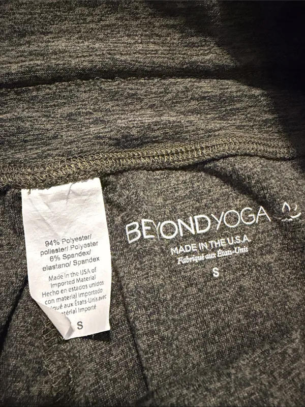 Beyond Yoga Women’s Green Midi Jogger Lounge Pants Small - Image 4