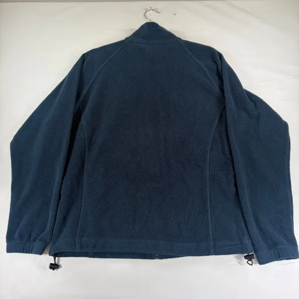 Columbia Womens Benton Springs Full Zip Fleece Jacket Navy Blue WL6114 Large - Image 4