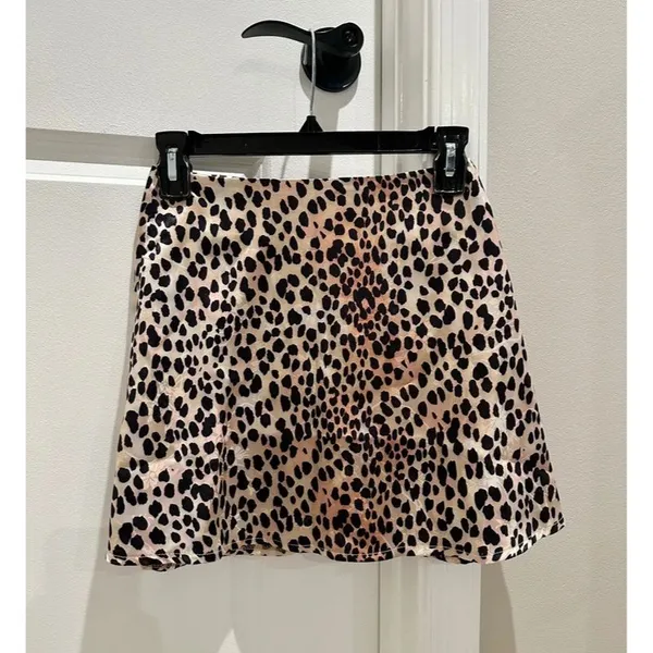 Princess Polly Jemima Grace Leopard Print Mini Skirt - Image 2