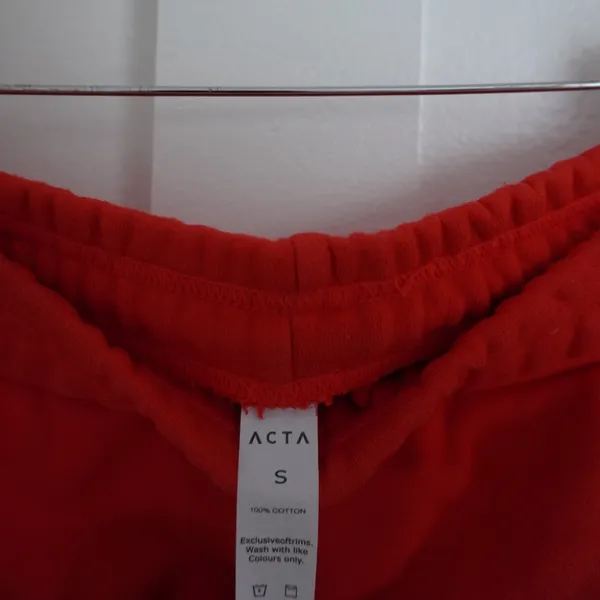 Acta Red Sweatpants - Image 3