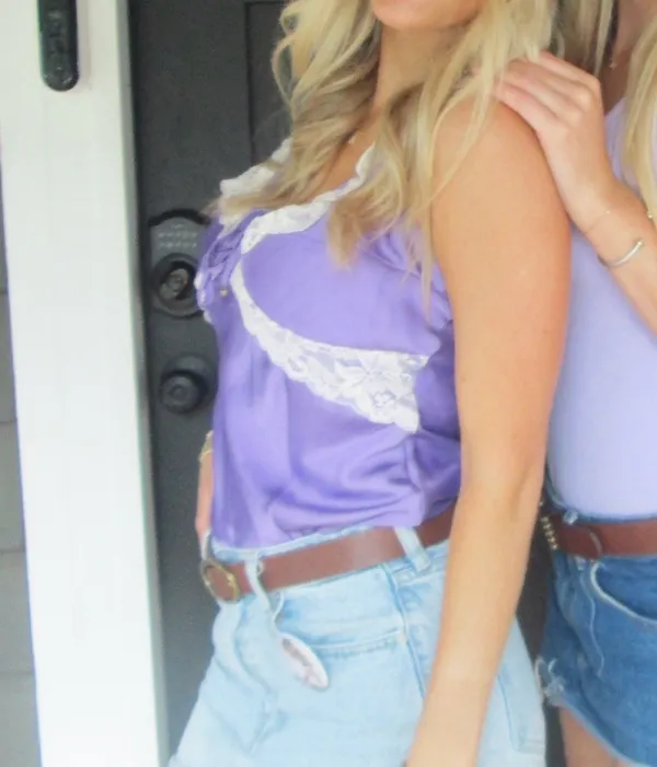 Purple Lace Free People bodysuit - Image 2