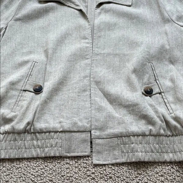Women's Beige Blazer Tan Size XL - Image 4