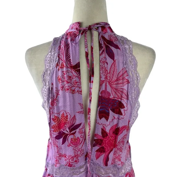Intimately Free People She Moves Chemise High Neck Mini Dress Size XS - Image 7