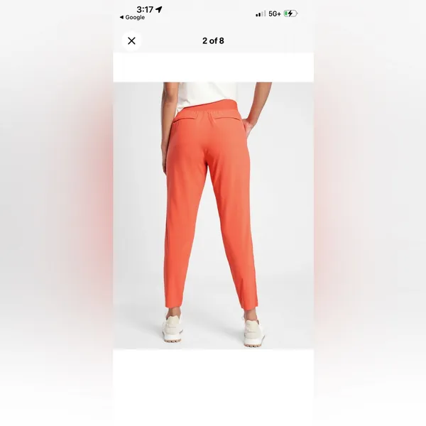 Athleta Brooklyn Ankle Pant in Sunset Glow size 2 Tall - Image 10