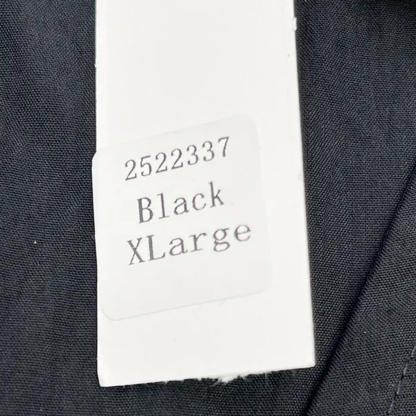 Stitchdrop Womens Empire Waist Maxi Dress Size XL Black Minimalist Clean Girl - Image 8