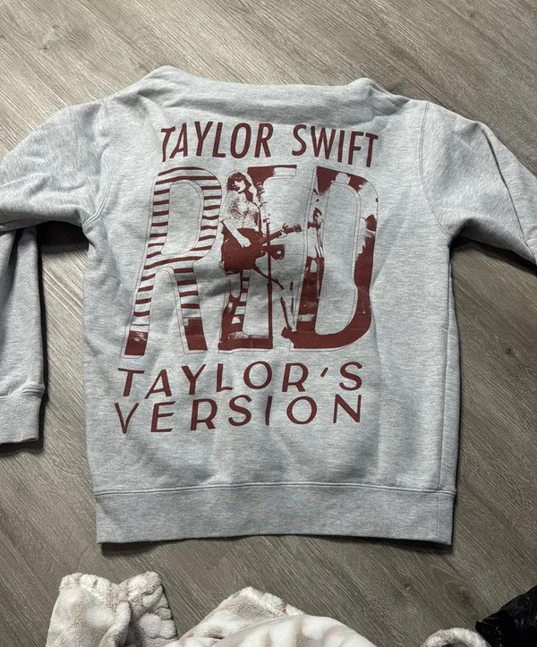 Taylor Swift Official Red Hoodie Merch - Image 2