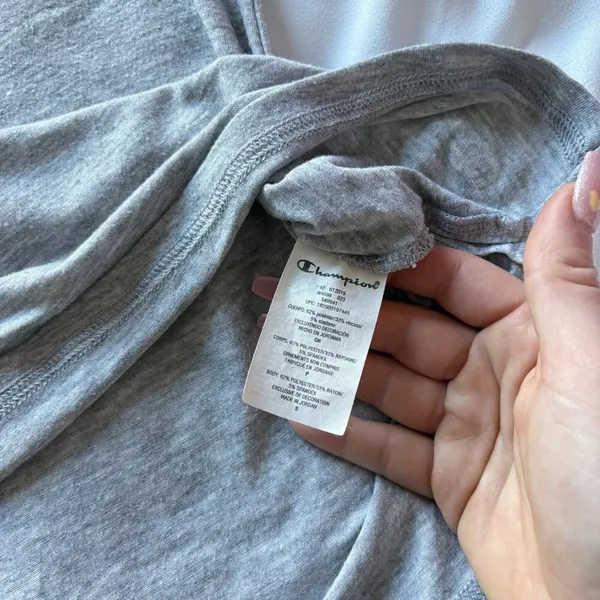 Champion Womens‎ Size Small Gray Classic Graphic Tank Top Breathable Activewear - Image 7