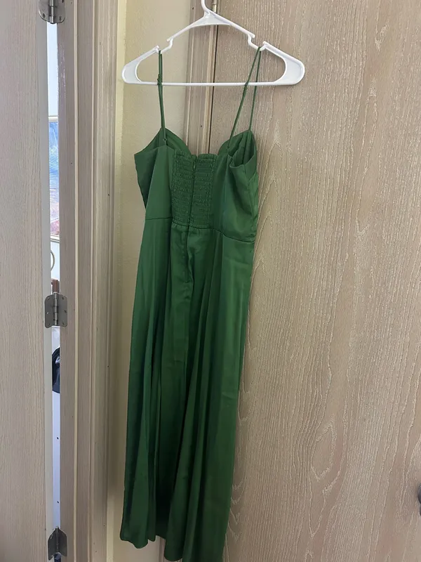 Abercrombie and Fitch Emerald Green Formal Dress - Image 4