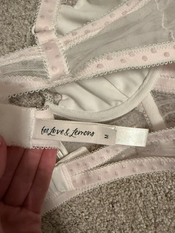For Love & Lemons Pink Bra Top - Image 5