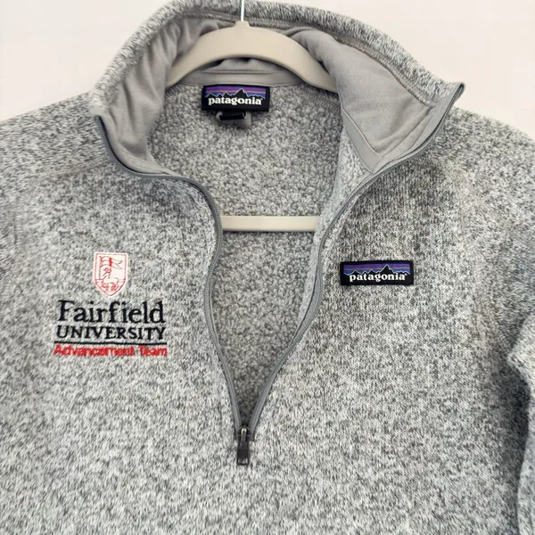 Patagonia‎ Worn Wear womens Jacket Full Zip Large Grey Hiking Outdoors Small - Image 8