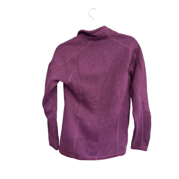 Patagonia Better Sweater Full Zip Fleece Jacket Purple Huckleberry Womens Medium - Image 2