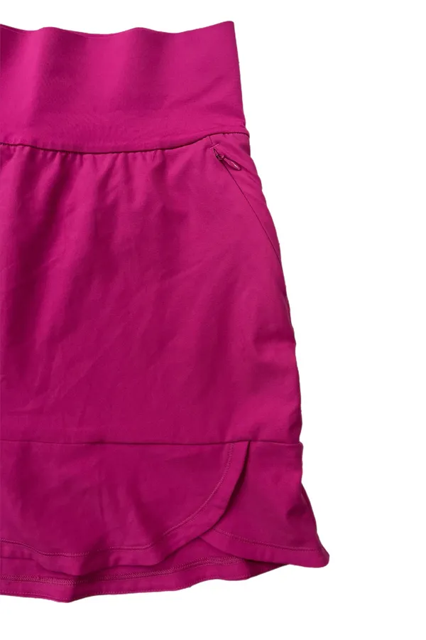 💞 Adidas Bright Magenta Athletic Mini Skort w/ Pockets | Women’s Sz XS - Image 2