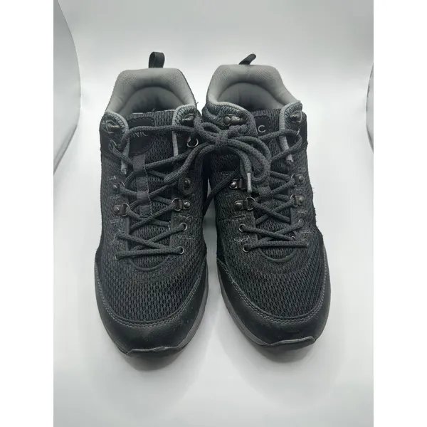 Vionic Cypress Black Mesh Suede Walking Shoes Womens 7 Wide 3105 Orthopedic - Image 3