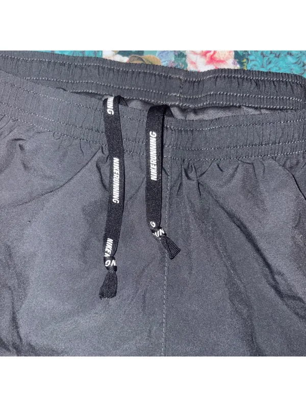 Nike Dri-FIT Running Athletic Shorts Woman’s Size Small Black and Red With Liner - Image 2