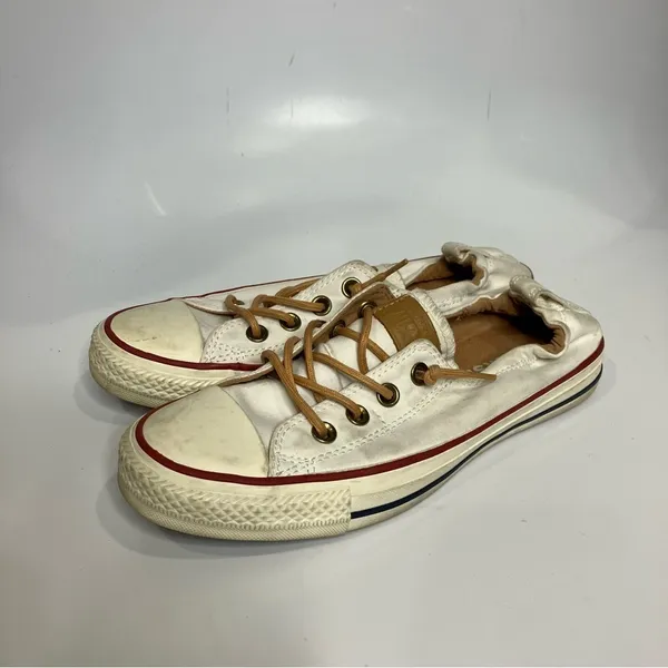 Converse‎ sneakers white size 8 - Image 3