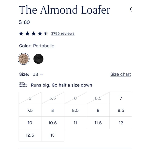 Rothy’s The Almond Loafer Portobello Brown Size 8 - Image 9