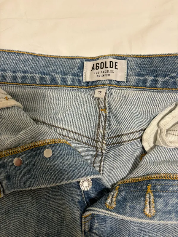 AGOLDE Denim Shorts - Image 3
