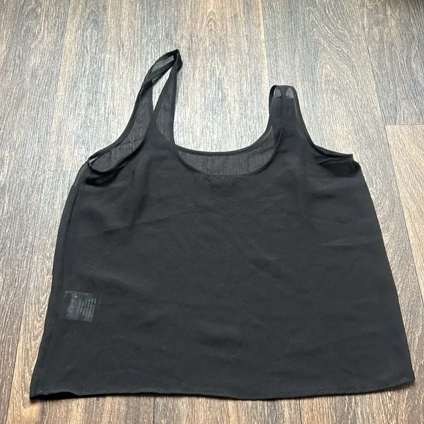 NBD BLACK SHEER TOP - Image 2
