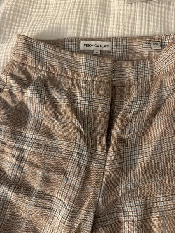 Veronica Beard plaid pants - Image 2
