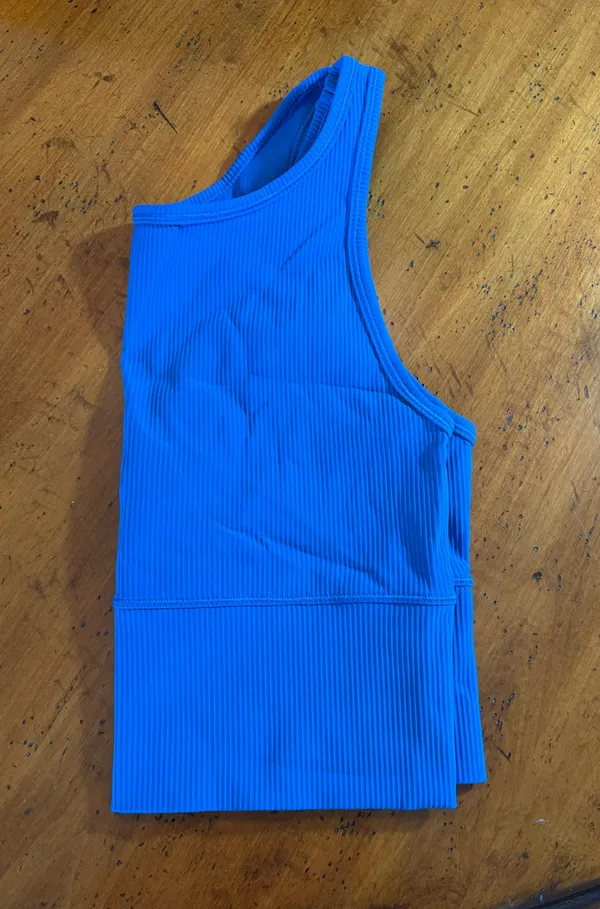 Lululemon Power Pivot Tank Ribbed - Image 3