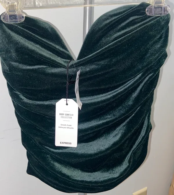 Express Velvet Corset - Image 5